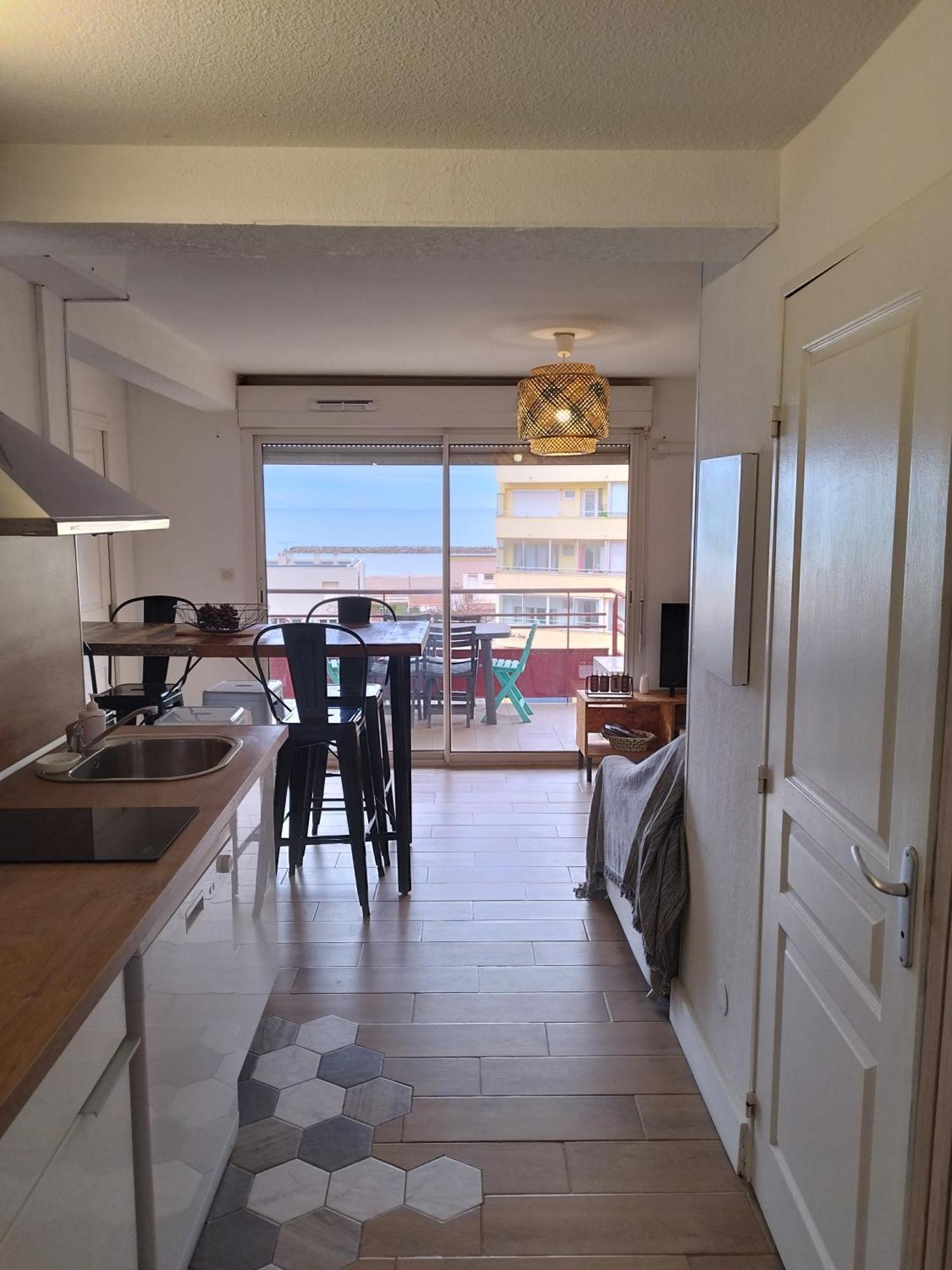 T3 Vue Mer Avec Acces A La Plage, Wifi, Clim - Dansnotreappart-Com - Valras-Plage Εξωτερικό φωτογραφία